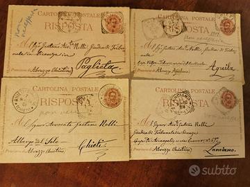 cartoline postali del 1900