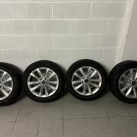 Cerchi da 16 originali audi +gomme nuove estive