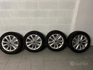Cerchi da 16 originali audi +gomme nuove estive