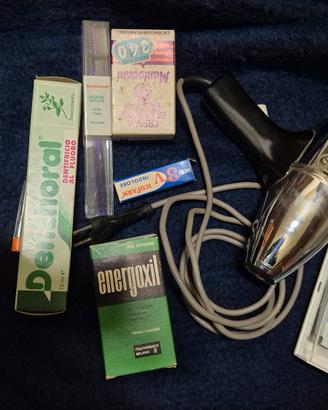Lotto oggetti vintage