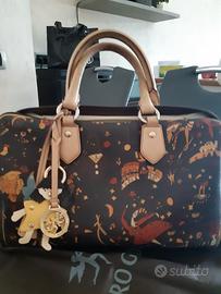 Borsa bauletto Piero Guidi originale marrone