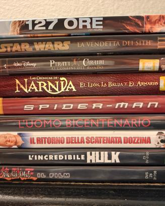 DVD film vari stock