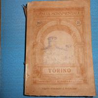 Libro "L'Italia Monumentale" TORINO 1932