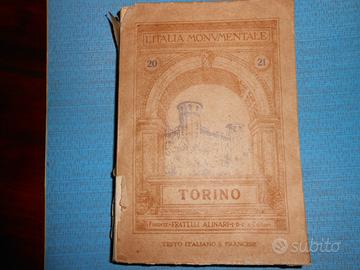 Libro "L'Italia Monumentale" TORINO 1932