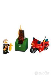 LEGO City Fire 60000 – Motocicletta dei Pompieri 