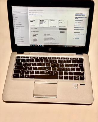 Computer Portatile HP Elitebook 820 G3, i5 6th gen