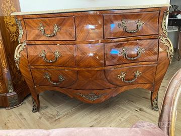 Trittico camera da letto stile Luigi Filippo