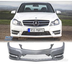 PARAURTI ANTERIORE MERCEDES W204 11-14 LOOK AMG