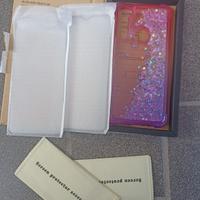 cover  più vetro temperato Xiaomi Redmi  note 8