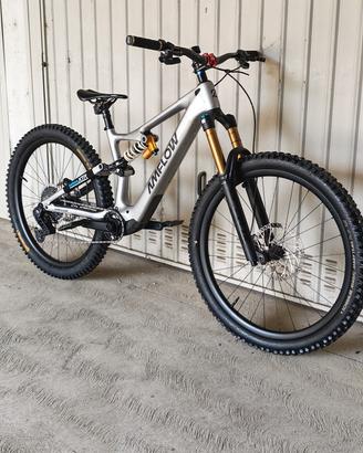 emtb AMFLOW carbon taglia M  scambi taglia L