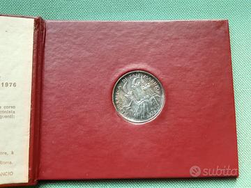 S. Marino Lire 500 argento 1976 (Semina) FDC