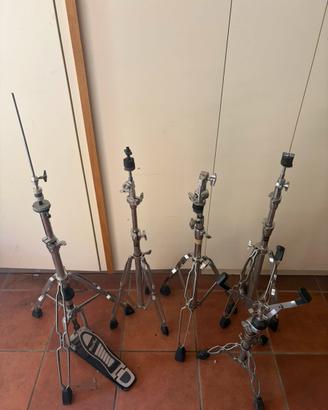 Aste piatti batteria acustica