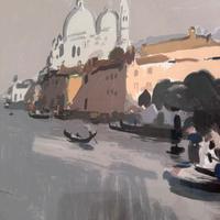 Quadro litografia di Elio Lazzari