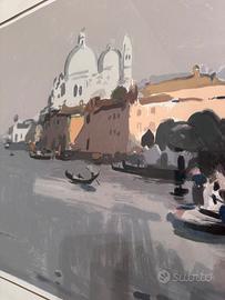 Quadro litografia di Elio Lazzari