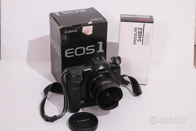 Canon Eos 1 e 15 mm 2,8 e flash 540ez