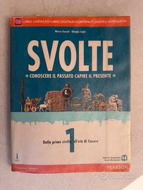 Libro scolastico Svolte 1 – Storia (Pearson)