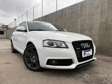 Audi A3 2.0 TDI 170 CV Quattro S-Line,Bluetooth,Cl