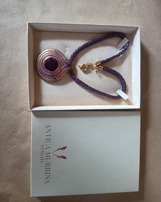 Collana con ciondolo Antica Murrina Venezia 