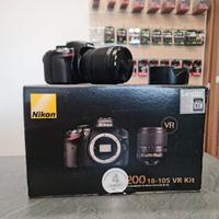 Nikon D3200 + 18-105mm VR Usata