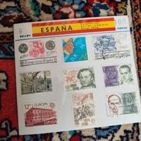 Francobolli Spagnoli da collezione vintage 