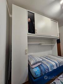 Cameretta a ponte completa (Letto + Materasso)