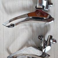 Deragliatori d'epoca anni 90 Campagnolo e Shimano 