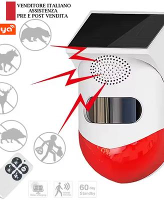 Sensore movimento wifi Tuya batteria ricaricabile