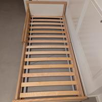 Lettino Ikea sniglar con rete e materasso