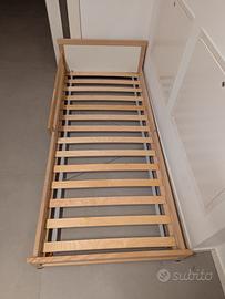 Lettino Ikea sniglar con rete e materasso