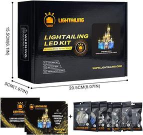 Lego LIGHTAILING Set di Luci per (Disney Castle)
