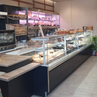 Banco salumeria/macelleria + retrobanco completo