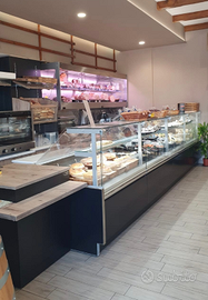 Banco salumeria/macelleria + retrobanco completo