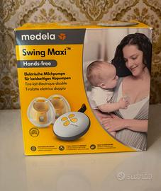 Tiralatte Medela Swing Maxi hands-free doppio