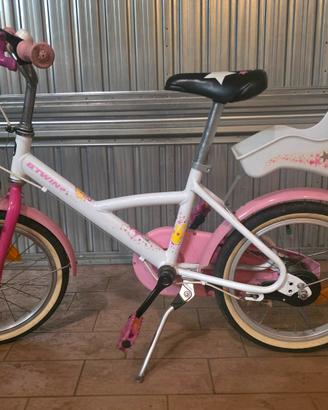 Bicicletta bambina BTwin misura 16