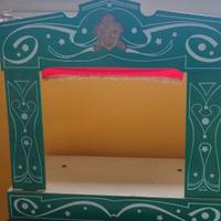 Teatrino  vintage anni '60-70 + marionette