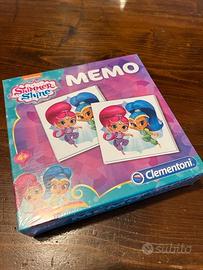 Memo Shimmer Shine Clementoni Originale Nuovo