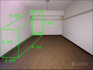 Deposito Magazzino Ripostiglio Cantina 4mq 12mc