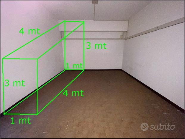 Deposito Magazzino Ripostiglio Cantina 4mq 12mc