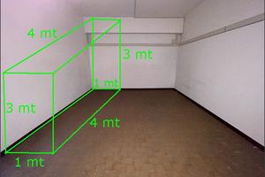Deposito Magazzino Ripostiglio Cantina 4mq 12mc