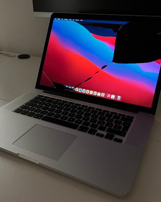 Macbook Pro 15 Retina 2013 i7 - schermo rotto