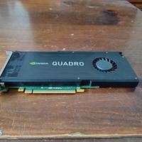 Scheda Video NVIDIA Quadro K4000 3GB