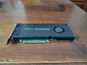 Scheda Video NVIDIA Quadro K4000 3GB
