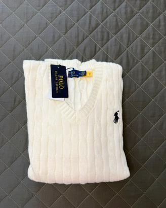 Maglione da uomo collo a V