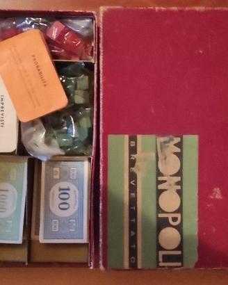 Monopoli prima edizione scatola rossa 