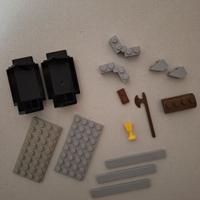 Lotto pezzi Lego castle