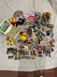 Lotto giocattoli gormiti , Marvel , he-man e altri
