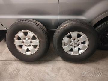 Cerchi + Gomme Pajero V60