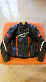 GIACCA MOTO ALPINESTARS PELLE TG 48 