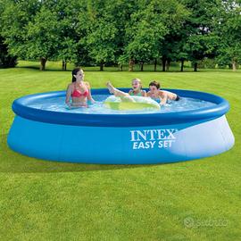 Piscina Fuoriterra Tonda Easy 457x84 con Filtro