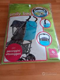 Borsa per passeggino double face nuova